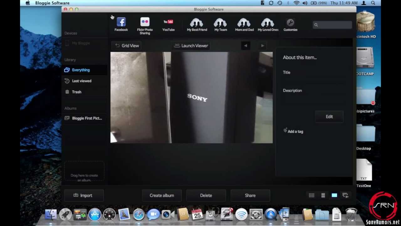 Sony Bloggie Software For Mac